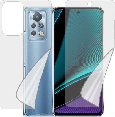 Fasheen Front and Back Screen Guard for INFINIX NOTE 11 PRO X697 (Edge To Edge TPU Full Coverage)(Pack of 1)