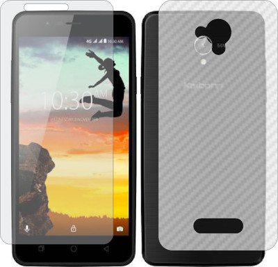 Mobling Front and Back Tempered Glass for KARBONN YUVA 2(Pack of 2)