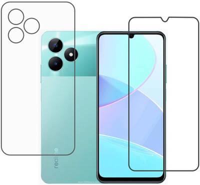 DVMART Front and Back Screen Guard for 9H Realme C51(Pack of 1)
