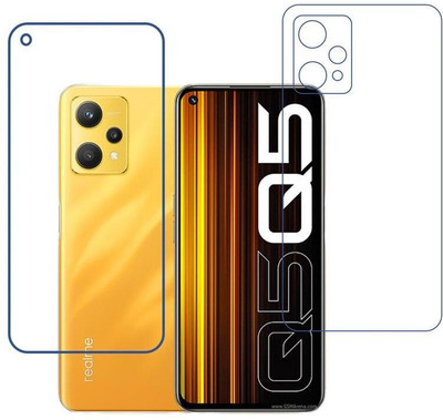 DVTECH Front and Back Screen Guard for 9H Realme Q5(Pack of 1)