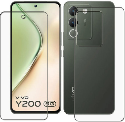 tombik Front and Back Screen Guard for XzW12-vivo Y200 5G(Pack of 2)