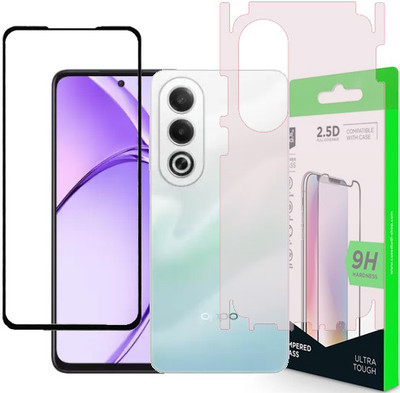 ECMERED Front and Back Screen Guard for OPPO K12x 5G(Pack of 1)