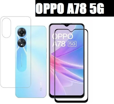 O2MG Front and Back Screen Guard for OPPO A78 5G(Pack of 1)