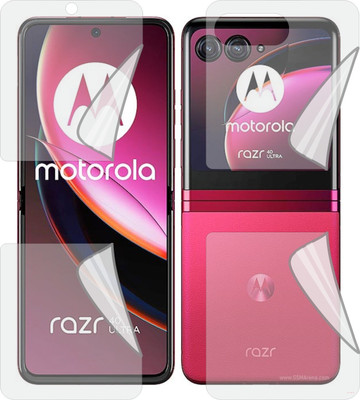 Fasheen Front and Back Screen Guard for MOTOROLA RAZR 40 ULTRA (Edge To Edge TPU Full Coverage)(Pack of 1)