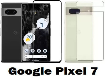 ASVALBUY Front and Back Screen Guard for Google Pixel 7, Pixel 7(Pack of 1)