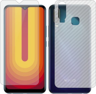 Mobling Front and Back Tempered Glass for VIVO U10(Pack of 2)