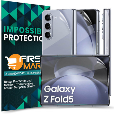 FIRST MART Front and Back Screen Guard for Samsung Galaxy Z Fold5 5G, Samsung Z Fold 5 5G, 4 Layer Unbreakable Membrane for Front, Back and Side Film(Pack of 1)