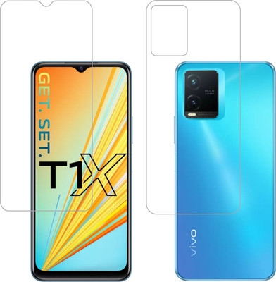 Vatsin Front and Back Screen Guard for ViVO T1X(Pack of 2)