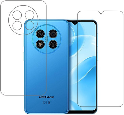 DVTECH Front and Back Screen Guard for 9H Xiaomi Redmi Note 12R(Pack of 1)
