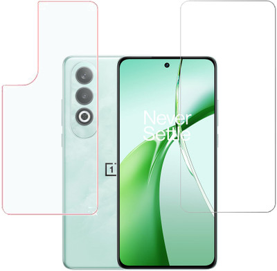 KARTRAY Front and Back Screen Guard for OnePlus Nord CE 4 5G(Pack of 2)