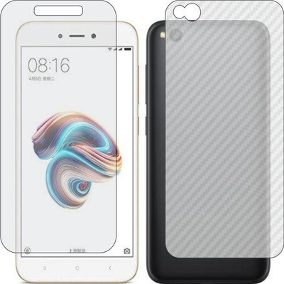 Mobling Front and Back Tempered Glass for MI REDMI GO(Pack of 2)