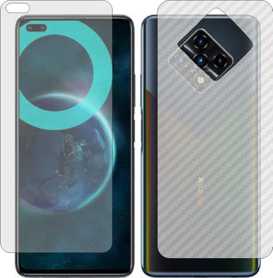Mobling Front and Back Tempered Glass for INFINIX ZERO 8I(Pack of 2)