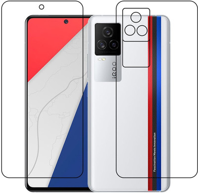 DVMART Front and Back Screen Guard for Vivo iQOO 7(Pack of 1)