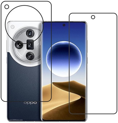 DVTECH Front and Back Screen Guard for DVTECH Oppo Find X7 Ultra Protective Compatible Mobile Screen Protector For (Not a Tempered glass)(Pack of 1)