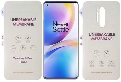 Caseworm Front and Back Screen Guard for OnePlus 8 Pro(Pack of 1)