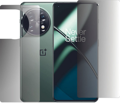 tempurglaze Front and Back Screen Guard for OnePlus 11R, OnePlus 11R 5G(Pack of 2)