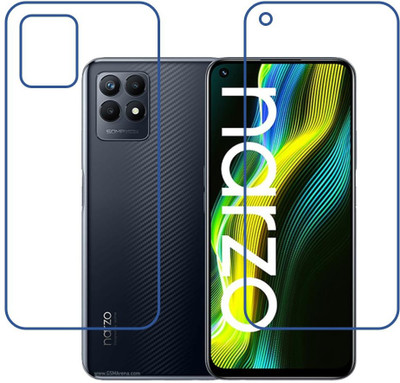 DVTECH Front and Back Screen Guard for 9H Crystal Clear Front And TPU BackRealme Narzo 50(Pack of 1)