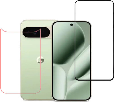 SCANSHIELD Front and Back Screen Guard for Google Pixel 10 Pro XL, Edge to Edge Tempered Glass, Back Screen Guard With Glossy Finish(Pack of 2)