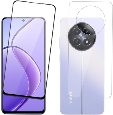 Olonga Front and Back Screen Guard for Realme 12 5G(Pack of 3)