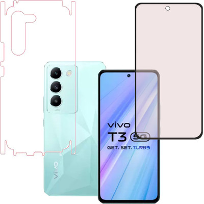KARTRAY Front and Back Screen Guard for Vivo T3 5G(Pack of 2)