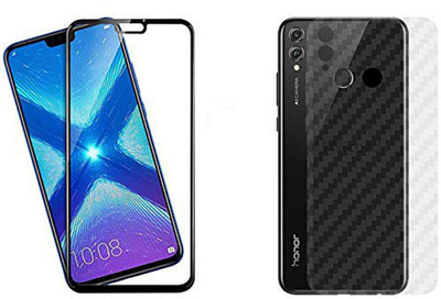 eZell Front and Back Screen Guard for Honor 8X(Pack of 2)