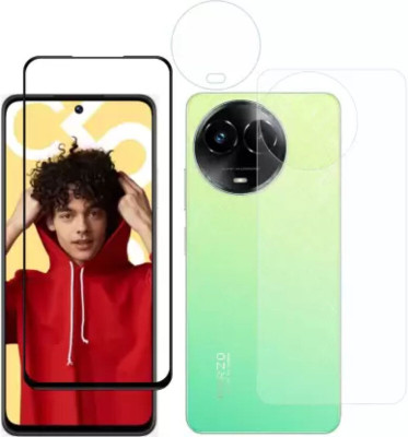 CXRTOPIL Front and Back Screen Guard for REALME C67, REALME 11X 5G, REALME NARZO 60X 5G(Pack of 1)