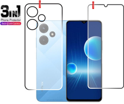 chakoor Front and Back Screen Guard for INFINIX HOT 30i(Pack of 3)