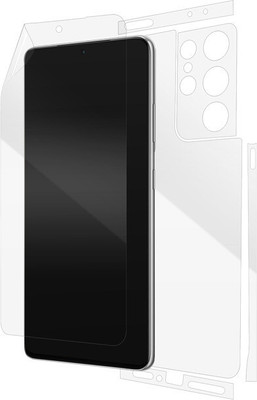 INDIKAN Front and Back Screen Guard for Samsung Galaxy S21 Ultra(Pack of 1)