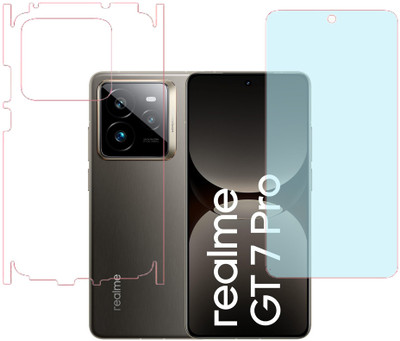 SPRITZEN Front and Back Screen Guard for Realme GT 7 Pro 5G, Front Matte Back Clear(Pack of 2)