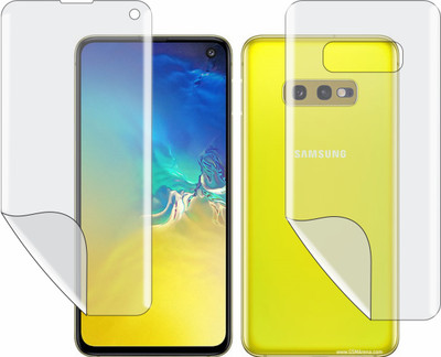 Fasheen Front and Back Screen Guard for Samsung Galaxy S10E(Pack of 1)