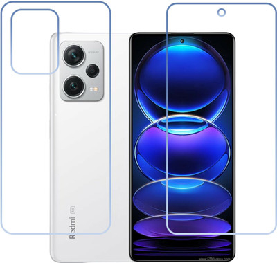DVTECH Front and Back Screen Guard for 9H Crystal Clear Front And TPU BackXiaomi Redmi Note 12 Pro Plus(Pack of 1)