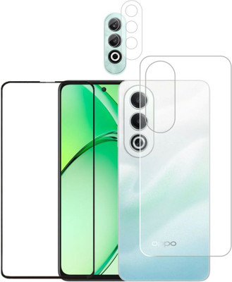 FINCH Front and Back Screen Guard for Oppo K12x, K12x 5G, Oppo K12x 5G, Oppo K70x(Pack of 2)