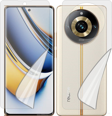 Fasheen Front and Back Screen Guard for REALME RMX3741 (Edge To Edge TPU Full Coverage)(Pack of 1)