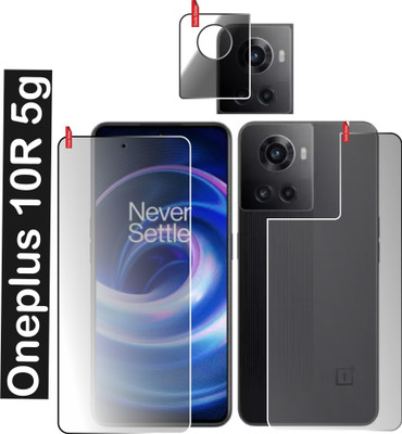 chakoor Front and Back Screen Guard for Oneplus 10R 5g(Pack of 3)