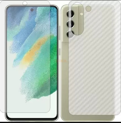 LIGHTWINGS Front and Back Screen Guard for Front and Back SCREEN GUARD SAMSUNG GALAXY S21 FE 5G (P-2)(Pack of 2)