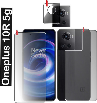 chakoor Front and Back Screen Guard for Oneplus 10R 5g(Pack of 3)