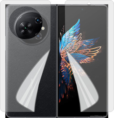 Fasheen Front and Back Screen Guard for TECNO PHANTOM V FOLD 5G (Edge To Edge TPU Full Coverage)(Pack of 1)