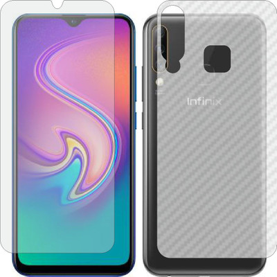 Mobling Front and Back Tempered Glass for INFINX X626 S4(Pack of 2)