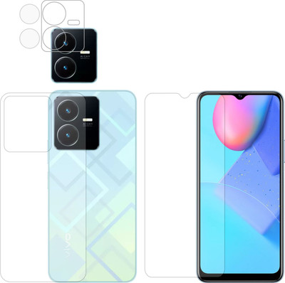 Ten To 11 Front and Back Screen Guard for ViVO Y22(Pack of 3)