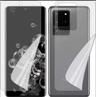 LIGHTWINGS Front and Back Screen Guard for Front and Back Screen Guard for SAMSUNG GALAXY S20 ULTRA 5G (Pack of 2)(Pack of 2)