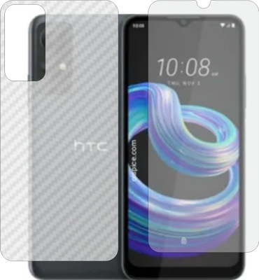 Mobling Front and Back Tempered Glass for Htc Wildfire EStar(Pack of 2)