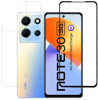 HOBBYTRONICS Front and Back Screen Guard for Infinix Note 30 5G, Infinix Note 30(Pack of 1)