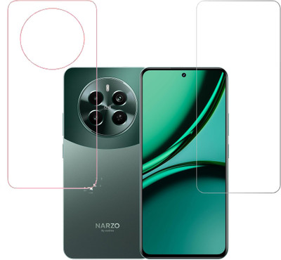 KARTRAY Front and Back Screen Guard for Realme Narzo 70 Pro 5G, Realme 12 Plus 5G(Pack of 2)