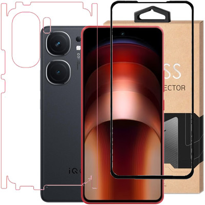 HOBBYTRONICS Front and Back Screen Guard for iQOO Neo9 Pro 5G, iQOO Neo9 Pro(Pack of 1)