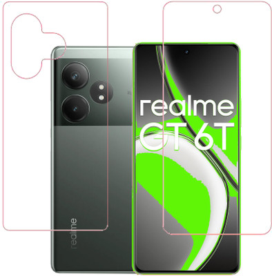 HOBBYTRONICS Front and Back Screen Guard for realme GT 6T 5G, realme GT 6T, Realme GT 6T 5G, Realme GT 6T(Pack of 1)