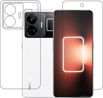 DVTECH Front and Back Screen Guard for 9H Crystal Clear Front And TPU BackRealme GT3(Pack of 1)