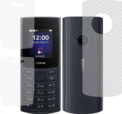 TELTREK Front and Back Screen Guard for Nokia 110 4G 2nd Edition(Pack of 2)