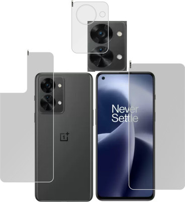 chakoor Front and Back Screen Guard for Oneplus Nord 2T 5g(Pack of 3)