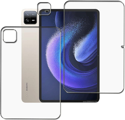 tombik Front and Back Screen Guard for bv62-Xiaomi Pad 6 Pro - FB-LENS(Pack of 3)