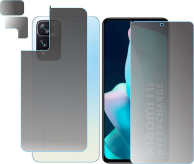 chakoor Front and Back Screen Guard for Xiaomi 11i HyperCharge 5G(Pack of 2)